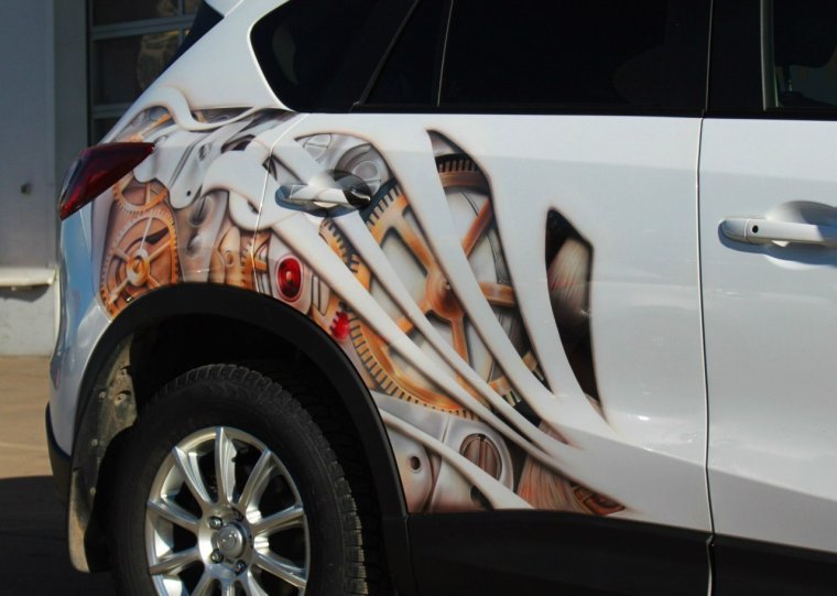 Аэрография проэкт на авто