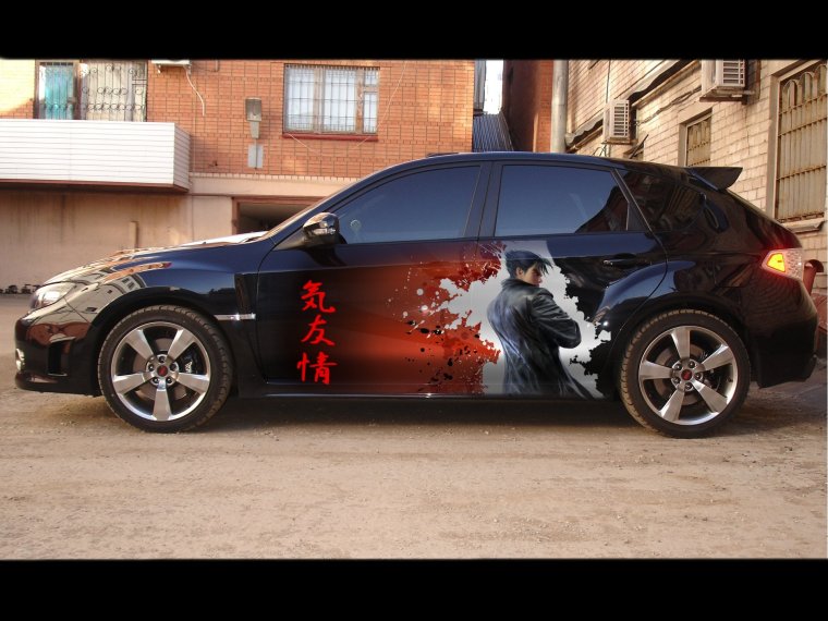 Наклейки на капот