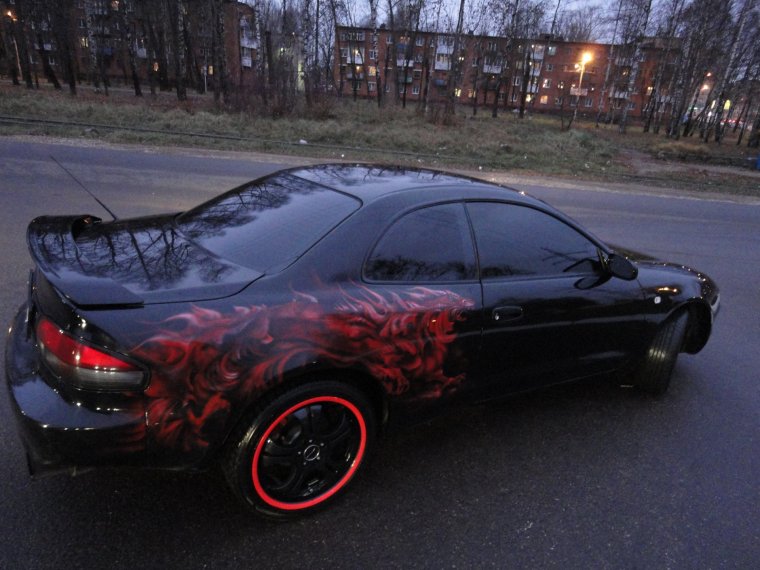 Lexus RX аэрография