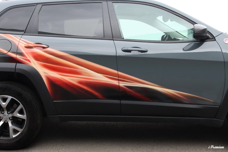 Ford Focus 2 хэтчбек аэрография