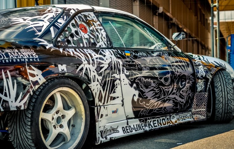 Аэрография Mazda CX-5