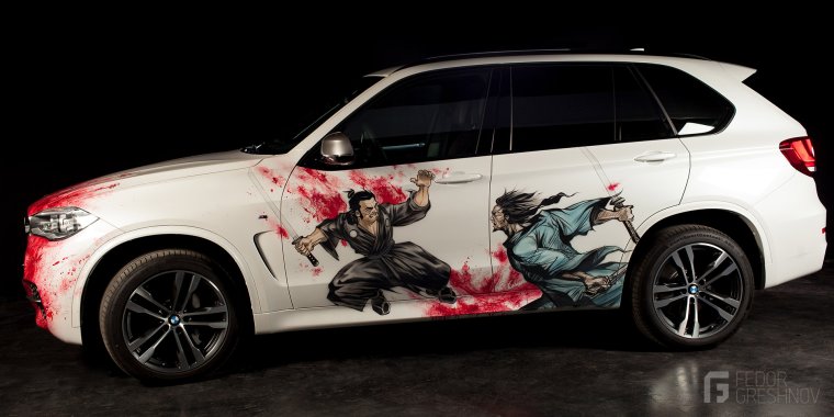 Аэрография легковые автомобили