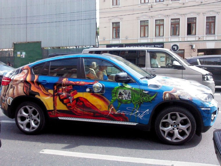 Роспись автомобилей