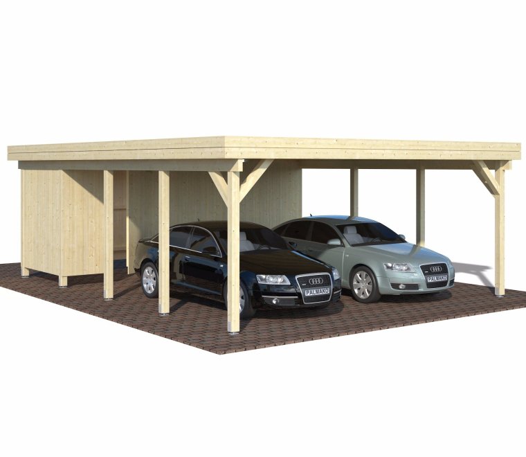 Навес гаражный d34l140