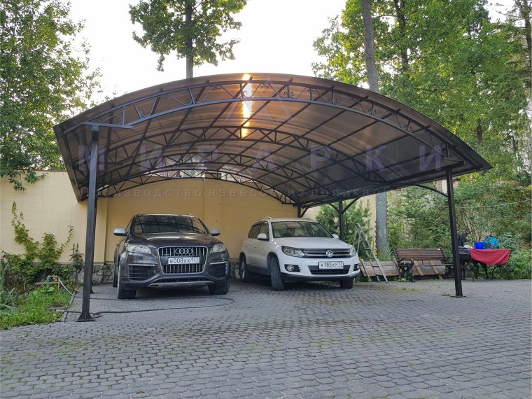 Навес на 1 машину CP-4060 Norgeshus