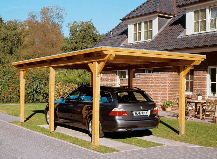 Навесы из алюминия