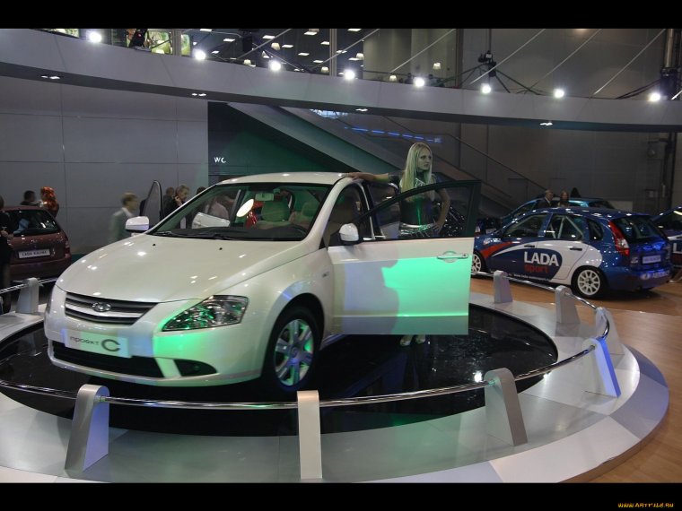 Выставка автомобилей ВАЗ