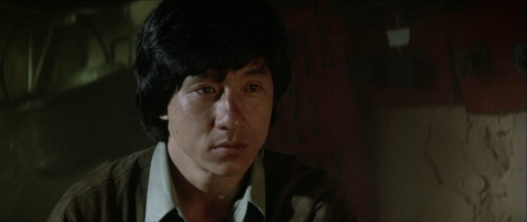 Джеки Чан на мотоцикле