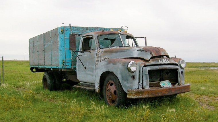 GMC заброшенный