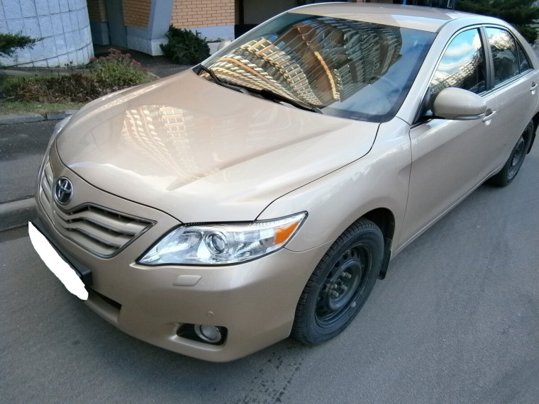 Toyota Camry xv40 бежевый