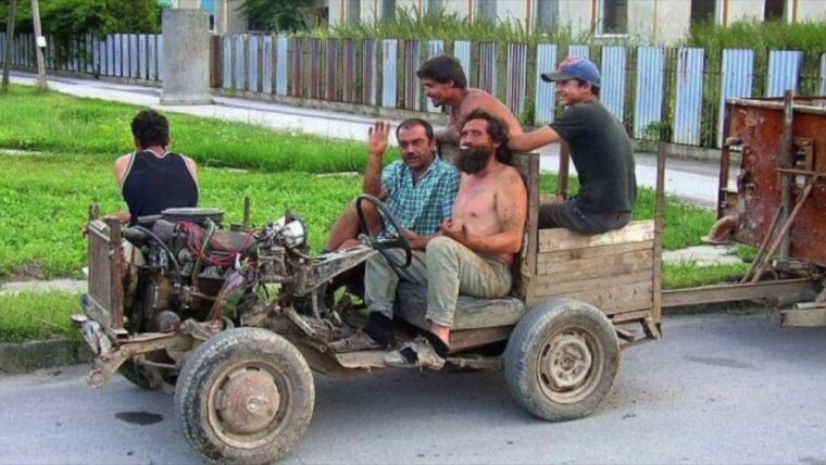 Цыганский мотоцикл