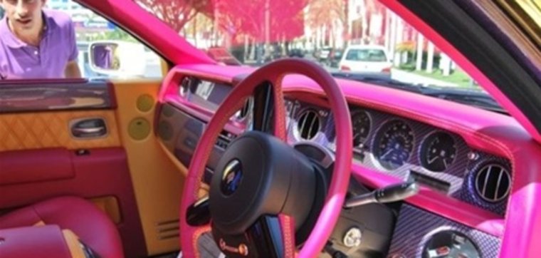 Цыганщина в салоне авто