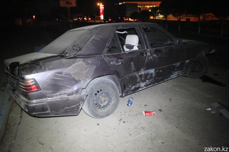 Разбитый Мерседес Сухуми