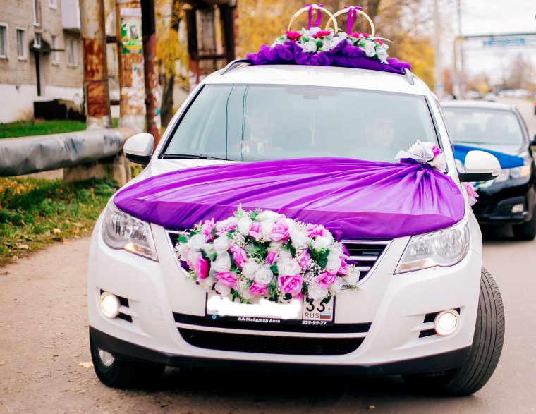 Машина на свадьбу
