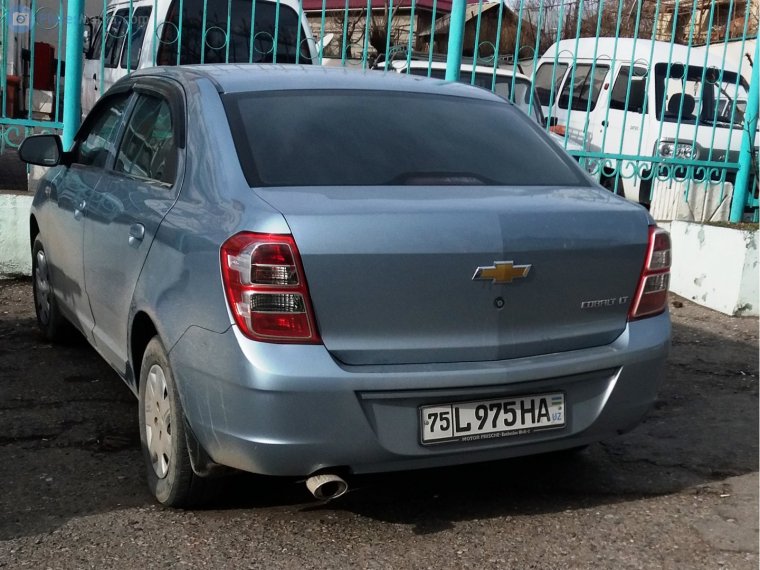 Chevrolet Cobalt салон Uzbekistan