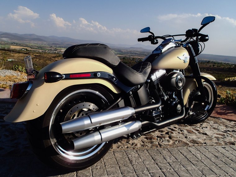 Harley-Davidson fat boy lo
