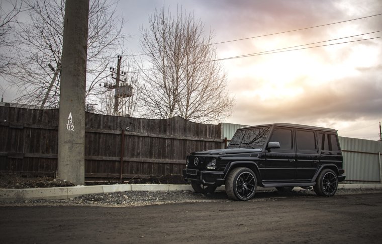 Mercedes Gelandewagen Бандитский