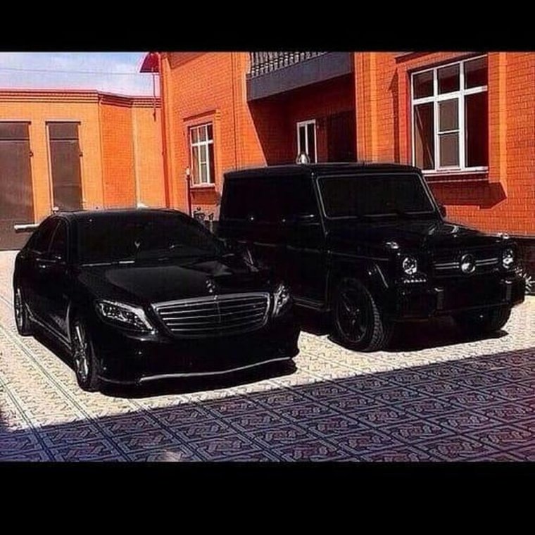 Гелик и 221 Мерседес