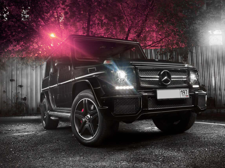 Гелик в городе