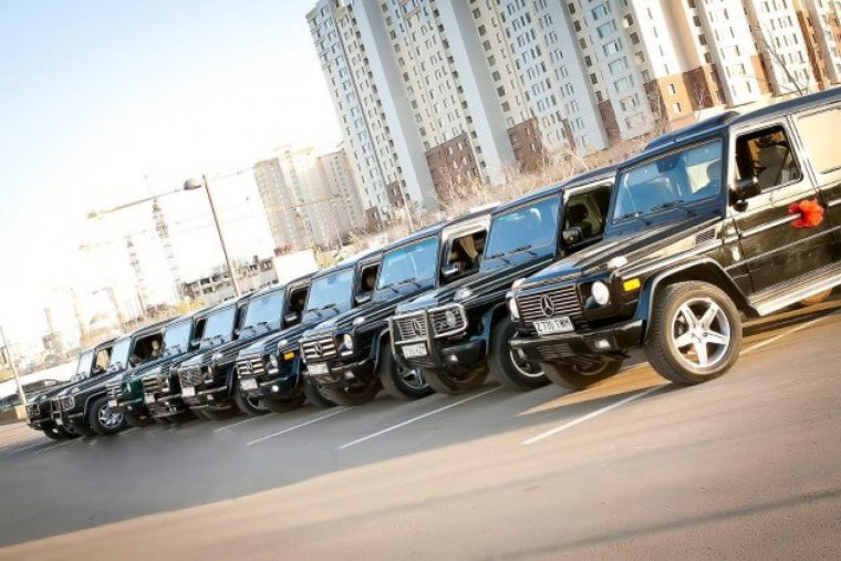 Кортеж Gelandewagen