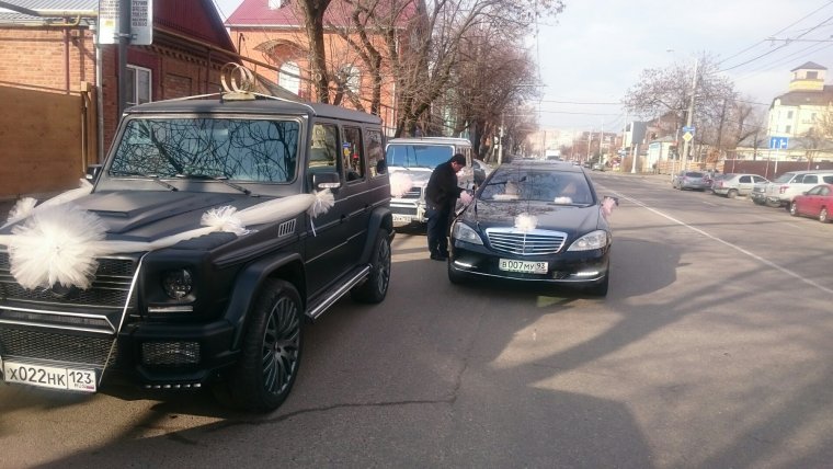 Гелендваген Бандитский кортеж