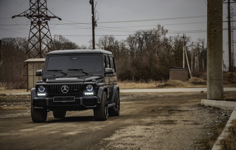 Mercedes Gelandewagen Бандитский