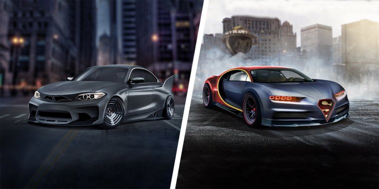 Тачки супергероев