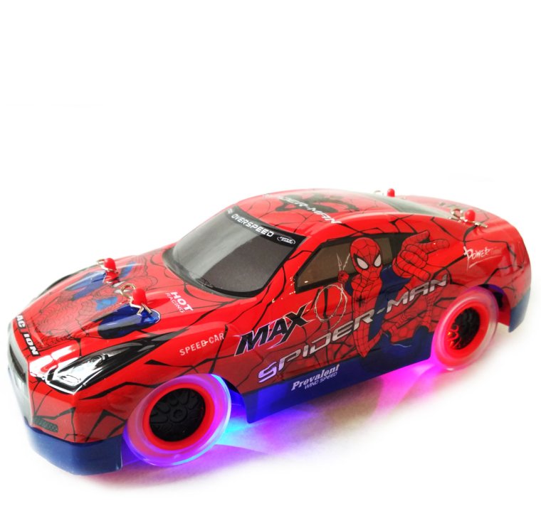 Машина Спайдермен на пульте управления
