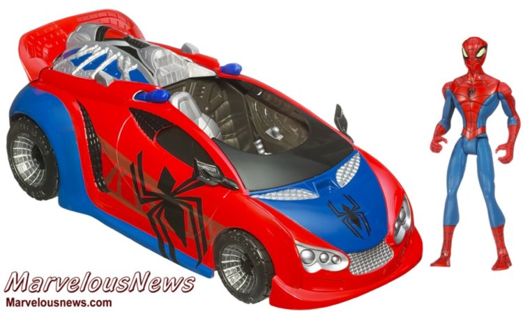 Машина человека паука игрушка Marvel