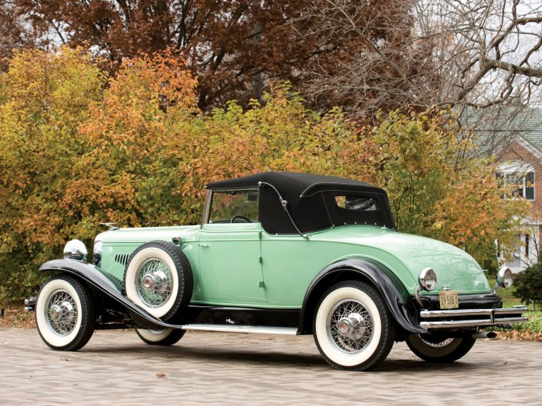 1929 — 1932 Duesenberg j Convertible Coupe SWB: