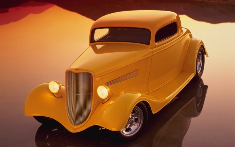 Современная машина в старинном стиле