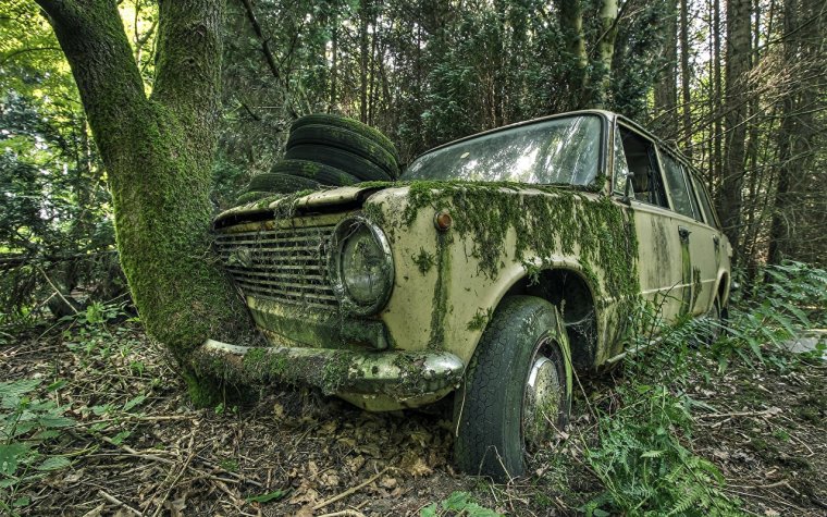 Ржавая машина