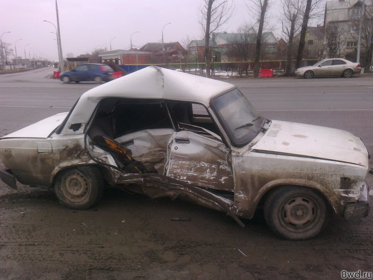 Битая Отечественная машина