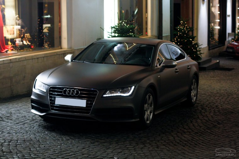 Audi a7 матовая