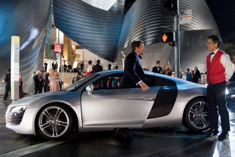 Audi e tron Тони Старк