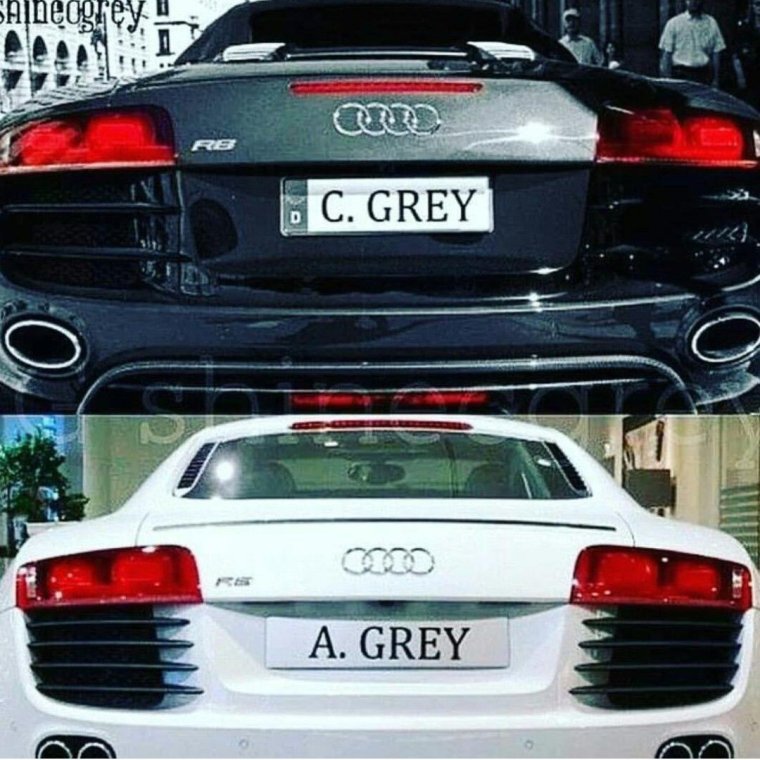 Кристиан грей с машиной