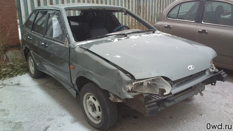 Битая машина ВАЗ 2114
