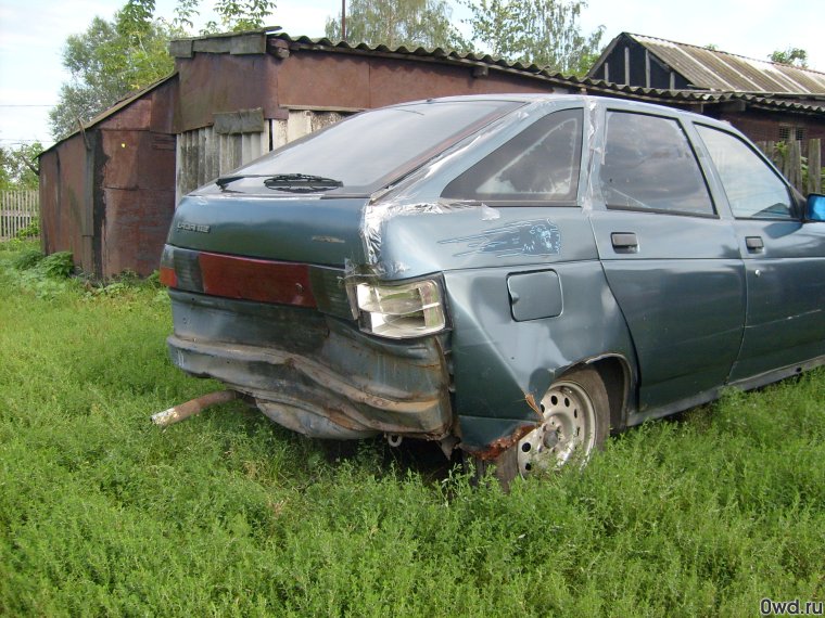 ВАЗ 2112 серая битая