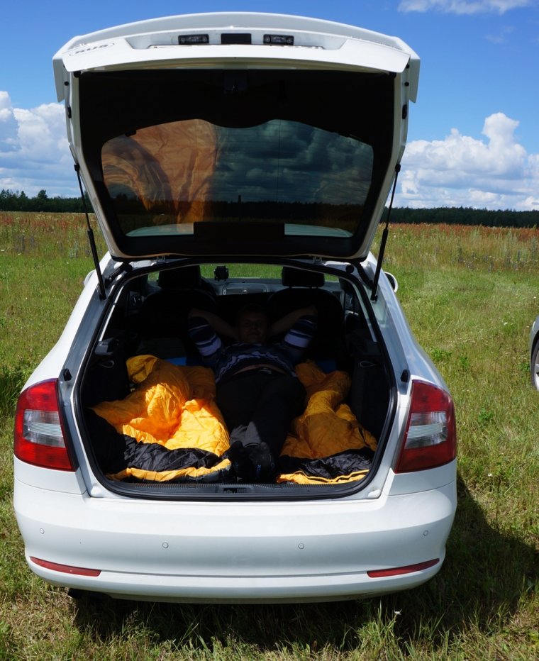 Ночевка в Шкода Октавия а5