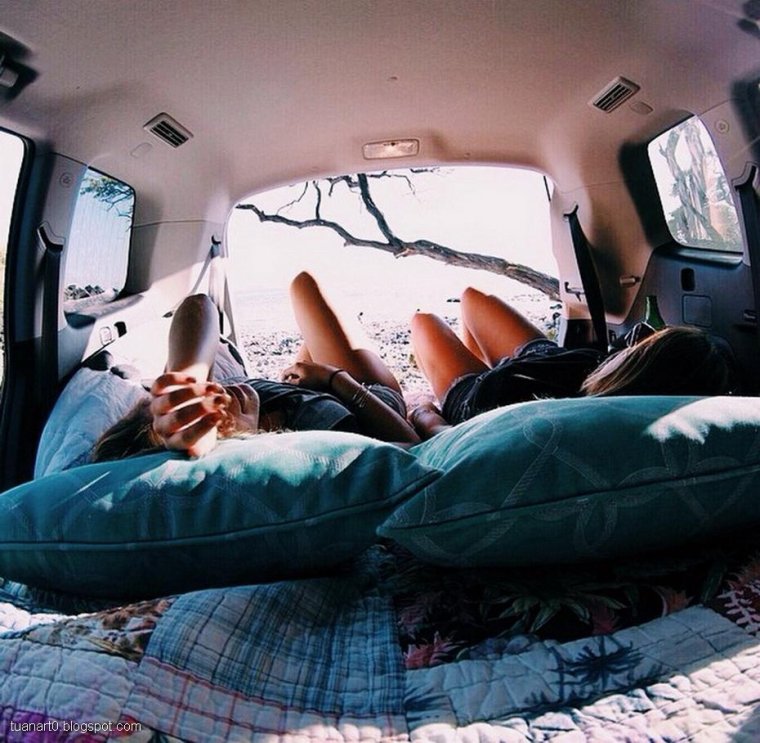 Лежит на машине