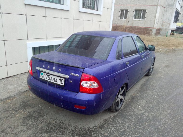 Приора мускари с тонировкой Инфинити