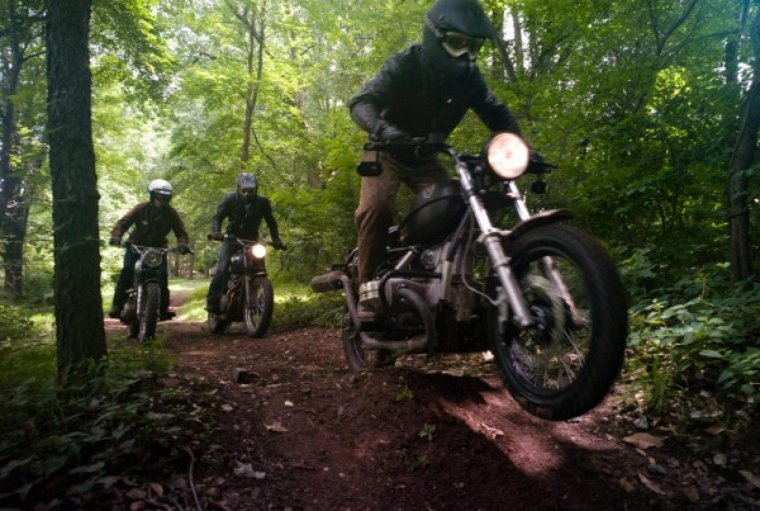 Урал Днепр кастом эндуро