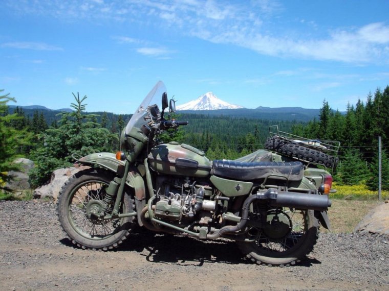 Горный мотоцикл Урал