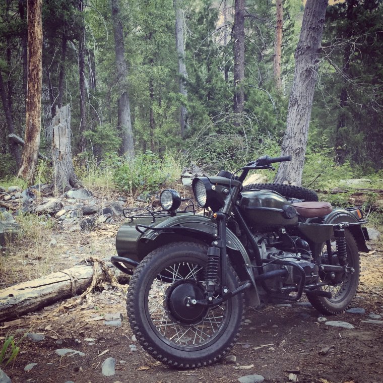 Мотоцикл Урал для бездорожья