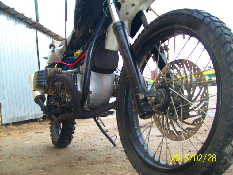 Эндуро колесо на Днепр