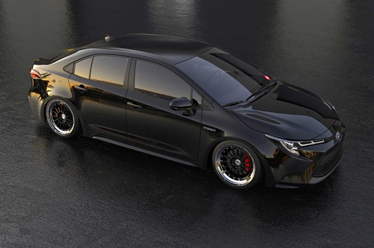 Тойота Королла тюнингованная 2020