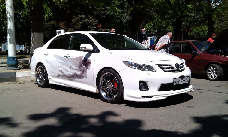 Toyota Corolla 2008 обвес