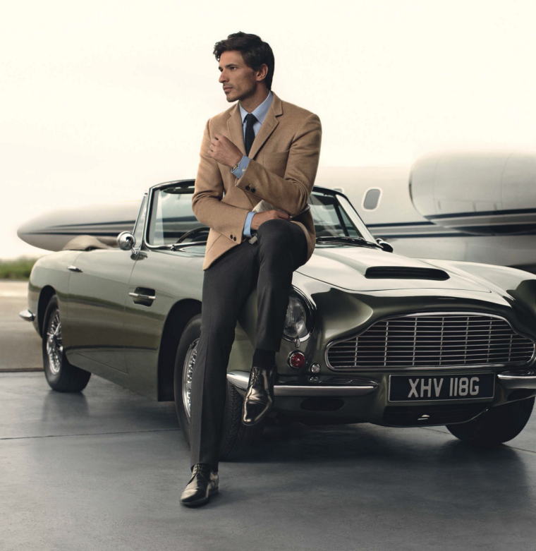 Бизнесмен в машине