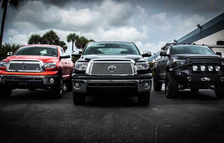 Toyota Tundra 2014 4k