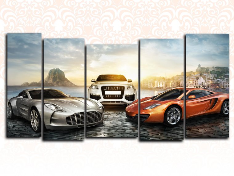 Модульная картина машина